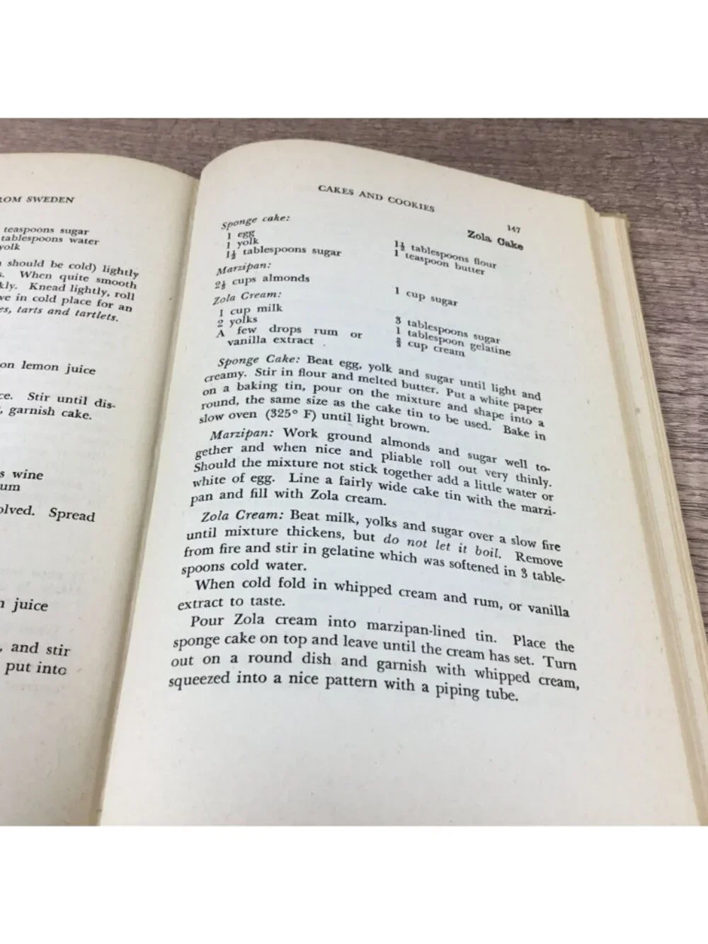 Good Food From Sweden By Inga Norberg 1939 Fifth Printing Hardcover Cookbook